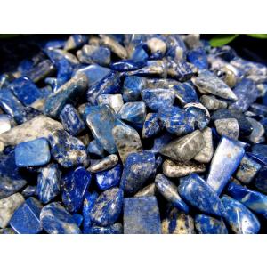 大粒 ラピスラズリ さざれ 約200g 粒の平...の詳細画像4