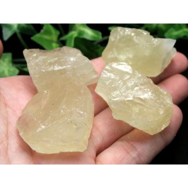 レモンクォーツ ラフ原石タイプ 詰合せ 100g 約3-5個入り サイズ約25mm-55mm 硫黄水...