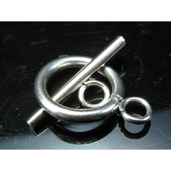 サージカルステンレス製マンテル シルバー 5個セット 金具 留め具 ステンレス パーツ hos in...