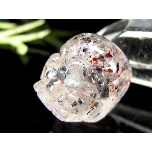 財運を高める瑞獣 スーパーセブン 貔貅 ヒキュウ タンブル ビーズ 長さ約14mm×幅11.5mm ...