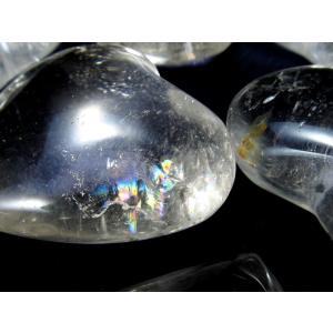 天然水晶 ハート型 タンブル 30g-40g ...の詳細画像4