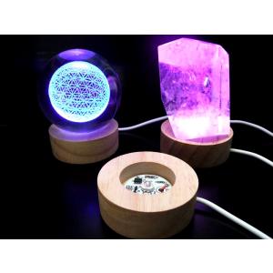 レインボー発光 チャクラカラー 7色 LED発...の詳細画像2