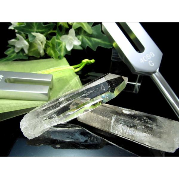 ほんのりタンジェリン 一部磨き レムリアンシード クリスタルポイント付 クリスタルチューナー ポイン...