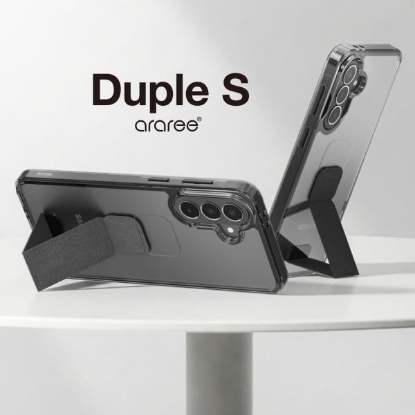 Galaxy A57 5G ケース サムスン公式認証取得 耐衝撃 スタンド グリップ 付 クリア 軽...