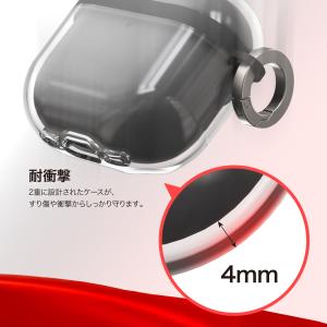 AirPods 4 ケース 耐衝撃 落下防止 ...の詳細画像2