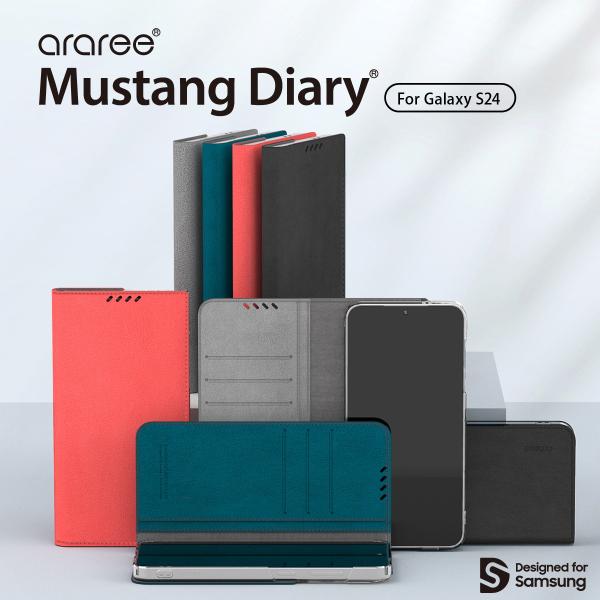 Galaxy S24 ケース 手帳型 薄型 軽量 PU レザー スマホケース カード 収納 5ポケッ...