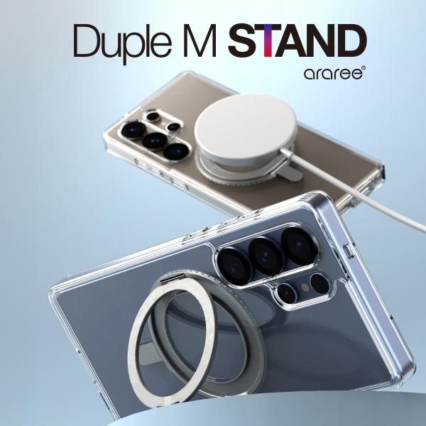 Galaxy S25 Ultra ケース マグネットリング スタンド 耐衝撃 クリア スマホケース ...