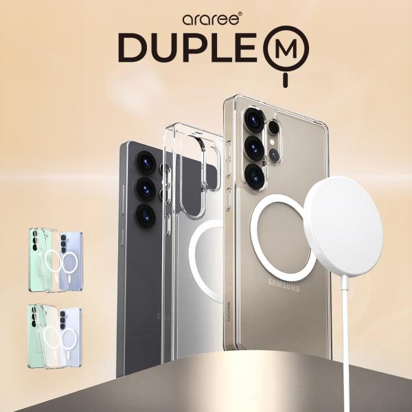 Galaxy S25 Ultra ケース マグネット 付 耐衝撃 フロスト クリア スマホケース M...