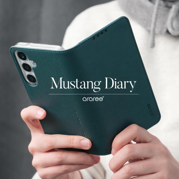 Galaxy S25 ケース 手帳型 薄型 合成 皮 革 スマホケース カード 収納 3枚 ポケット...