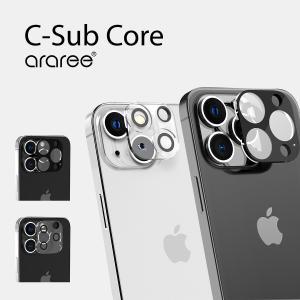 iPhone13 Pro iPhone13 Pro Max カメラフィルム 9H ガラス カメラレンズカバー カメラ保護 ガラスフィルム iPhone13 ( アイフォン13 ) ProMax araree C-Sub Core｜comwap