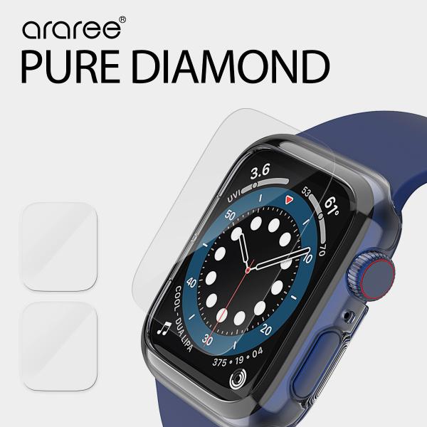 Apple Watch SE3 40mm フィルム シート 指紋防止 薄型 保護フィルム 2枚 セッ...