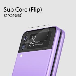 Galaxy Z Flip3 5G ガラスフィルム カバーディスプレイ 保護 ガラス フィルム 透明 保護ガラス SC-54B SCG12 ギャラクシーZフリップ3 araree Sub Core｜comwap