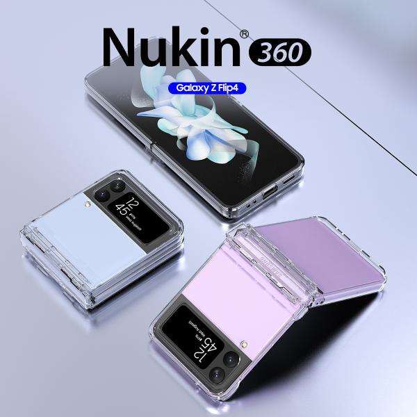 Galaxy Z Flip4 5G ケース カバー クリア ストラップホール 付 薄型 透明 スマホ...