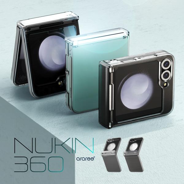 Galaxy Z Flip6 ケース クリア ヒンジ保護 薄型 軽量 スマホケース ストラップホール...