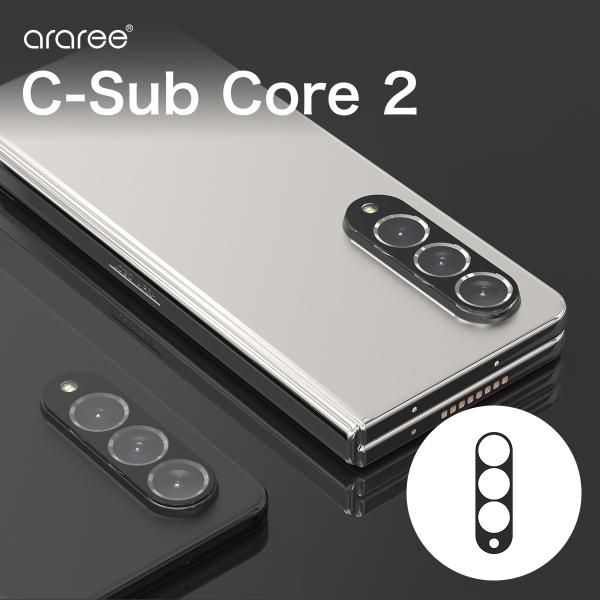 Galaxy Z Fold4 5G カメラフィルム 9H ガラス カメラレンズ保護 ガラスフィルム ...