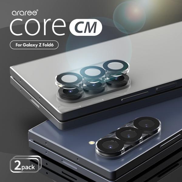 Galaxy Z Fold6 カメラ保護 ( 2枚 入 ) ガラス カメラ レンズカバー フィルム ...