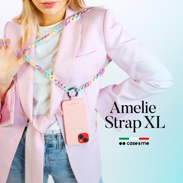 スマホ ストラップ 首掛け カラビナ 付 軽量 ネックストラップ 可愛い 携帯 アクセサリー 対応 ...