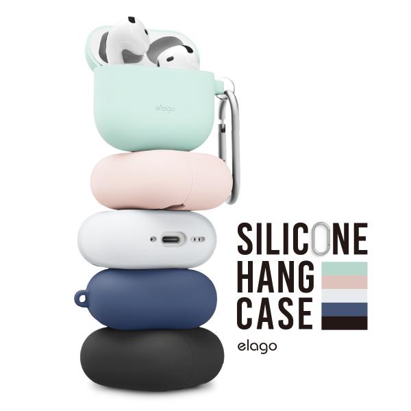 AirPods 4 ケース シリコン カバー カラビナ 付き 耐衝撃 ソフト 薄型 落下防止 ワイヤ...