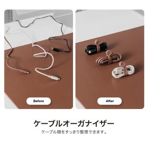 ケーブルバンド 3本入 シリコン マグネット ...の詳細画像1