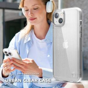 iPhone14Plus ケース クリア 耐衝撃 透明 薄型 スマホケース クリアケース カバー iPhone14 Plus アイフォン14プラス elago URBAN CLEAR CASE｜comwap