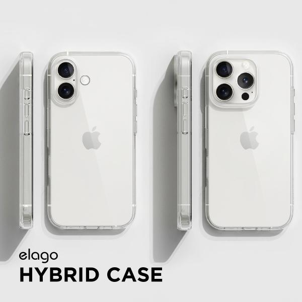 iPhone 16 Pro ケース クリア 耐衝撃 ハイブリッド スマホケース 透明 薄型 軽量 ス...
