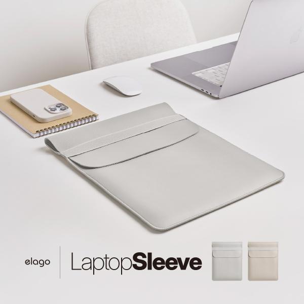 ノートパソコン ケース PC 収納 バッグ 撥水 加工 PU レザー ポケット 付 ノートPC  M...