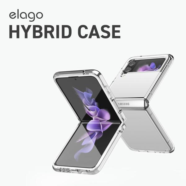 Galaxy Z Flip3 5G ケース クリア 耐衝撃 ハイブリッド 透明 ソフト スマホケース...