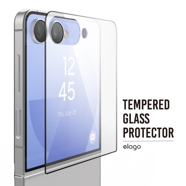 Galaxy Z Flip7 ガラスフィルム 気泡防止 9H ガラス 保護フィルム フィルム Gal...