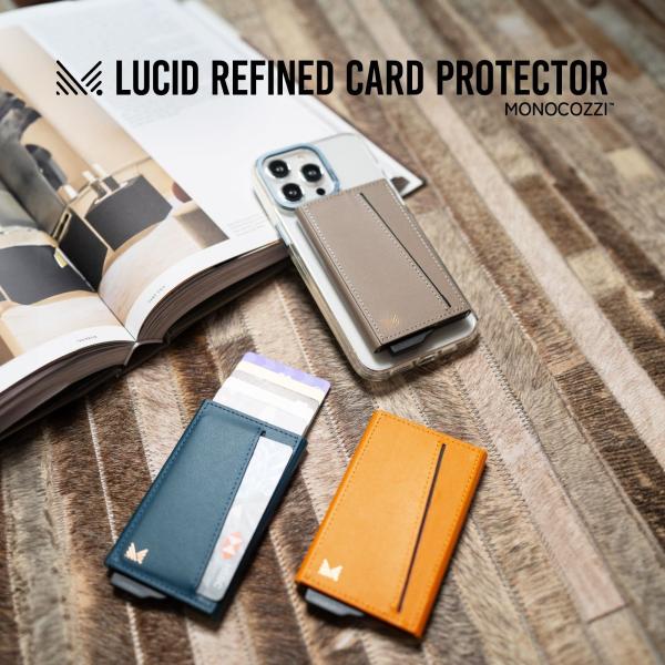 MagSafe カードケース 磁気防止 マグセーフ カード 収納 ポケット 人工 皮 革 薄型 カー...