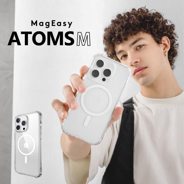 iPhone15Pro 耐衝撃 ケース Magsafe 対応 米軍 MIL規格 耐衝撃ケース 透明 ...