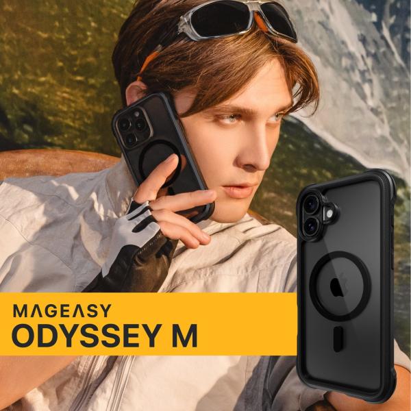 iPhone16 Plus ケース クリア MagSafe 対応 耐衝撃 MIL規格 マグセーフ ス...