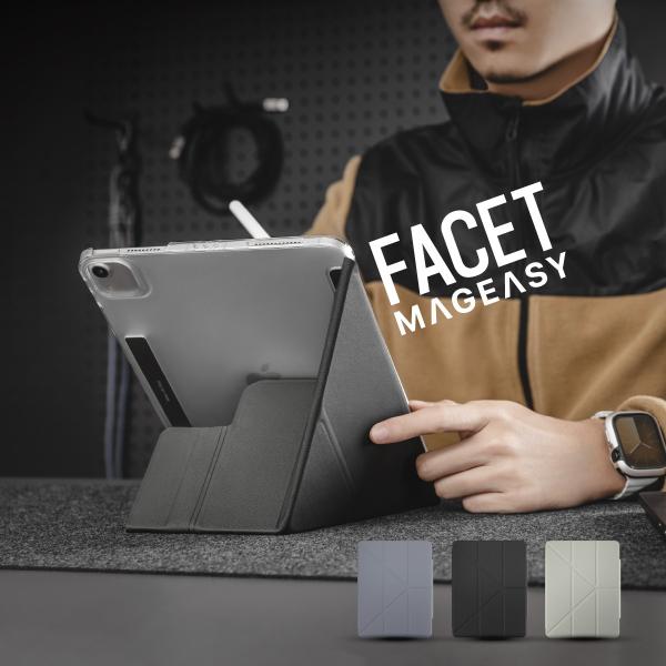 iPad Air 13インチ M2 &amp;iPad Pro 12.9 ケース 手帳型 5WAY スタンド...