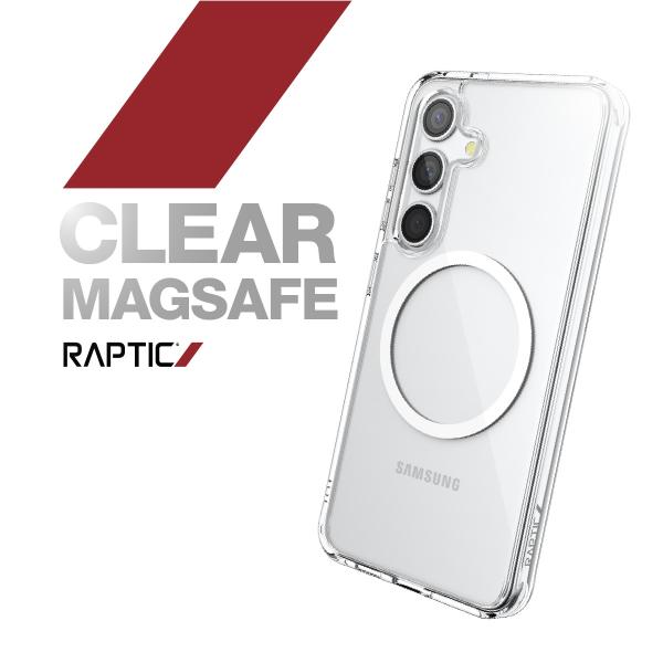Galaxy S24 ケース MagSafe対応 耐衝撃 クリア カバー マグセーフ スマホケース ...