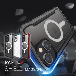 iPhone15Pro ケース Magsafe 対応 米軍 MIL規格 クリア 耐衝撃 アルミ フレーム カバー Apple iPhone15 Pro アイフォン15 プロ 対応 RAPTIC Shield MagSafe