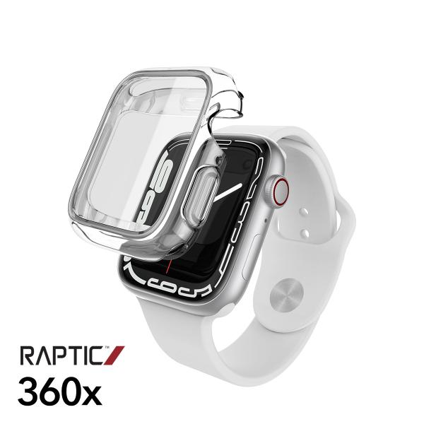 Apple Watch 9 8 7 41mm ケース クリア 全面保護 耐衝撃 クリアケース カバー...