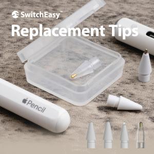 未使用⭐ Apple Pencil アップルペンシル 交換用ペン先 替え芯 6個 Apple Apple純正 Apple Pencil Tips 交換用 ペン先 替え芯 4個入り