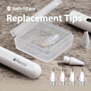 Apple Apple純正 Pencil Tips 交換用 ペン先 替え芯 4個入り