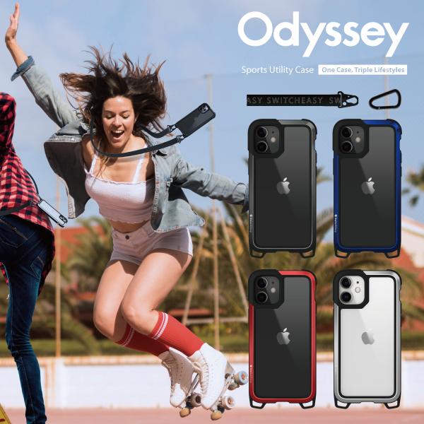 iPhone12mini ケース ショルダー ストラップ 付き 耐衝撃 クリア アルミ 衝撃 吸収 ...