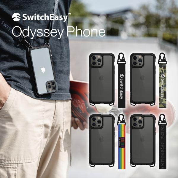 iPhone13 ケース 米軍MIL規格 クリア クロスボディ スマホケース ショルダー ストラップ...