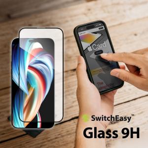iPhone15ProMax ガラスフィルム 9H 強化ガラス 指紋 気泡 傷 防止 高透過率 フィルム iPhone15 ProMax アイフォン15 プロマックス 対応 SwitchEasy Glass 9H｜comwap