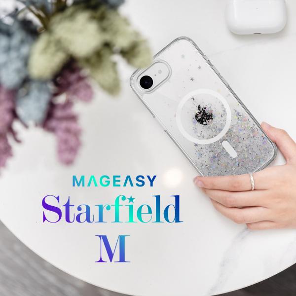 iPhone 16e ケース クリア オシャレ キラキラ 可愛い マグネット 付 耐衝撃 スマホケー...