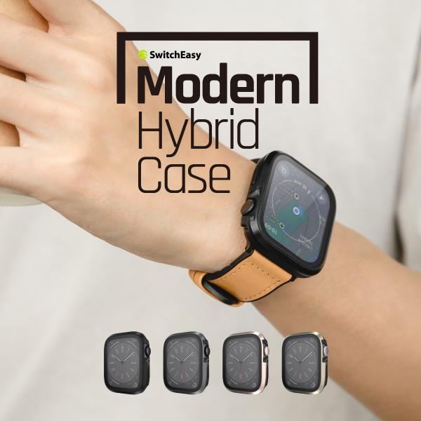 Apple Watch 9/8/7 ケース フィルム 一体型 耐衝撃 保護 カバー AppleWat...