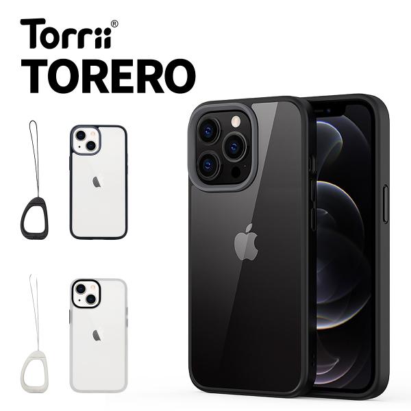 iPhone13 mini ケース クリア ストラップ ストラップホール 透明 スマホケース 耐衝撃...