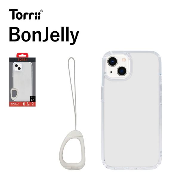 iPhone14Plus ケース カバー クリア ストラップ / ストラップホール 付 シンプル ソ...