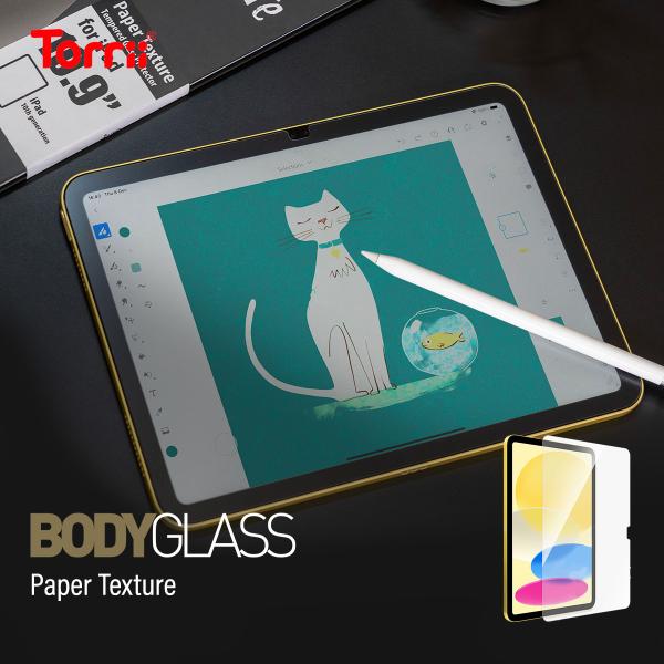 iPad 10.9 2022 ガラスフィルム 紙のような書き心地 液晶 保護フィルム [ iPad1...