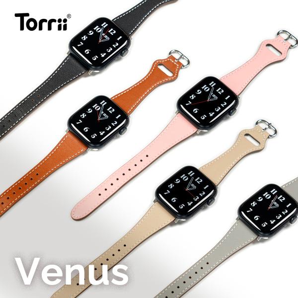 Apple Watch 8 SE2 7 41mm 40mm 38mm バンド 本革 シンプル ビジネ...