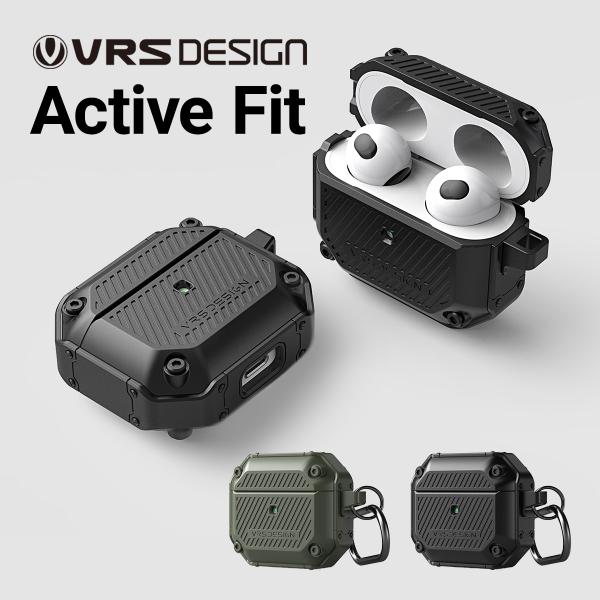 AirPods 3 3世代 ケース 耐衝撃 保護 カバー 落下防止 カラビナ 付 薄型 耐衝撃ケース...