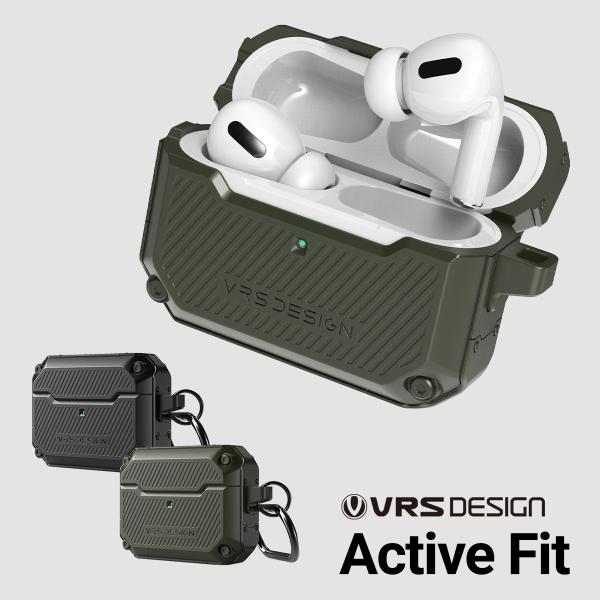 AirPods Pro ケース 耐衝撃 カラビナ ストラップホール 付 ソフト カバー 衝撃 吸収 ...