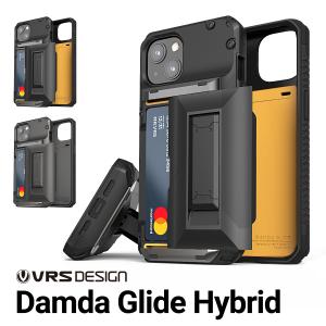 iPhone13Pro Max ケース 耐衝撃 ストラップホール 付 スマホケース 背面 カード 収納 携帯ケースiPhone13 ( アイフォン13 ) ProMax 対応 VRS Damda Glide Hybrid｜comwap