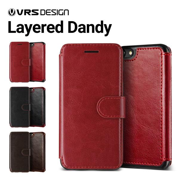 iPhone 2022 SE3 SE2 ケース 手帳型 マグネット 式 ベルト 薄型 スリム 手帳 ...